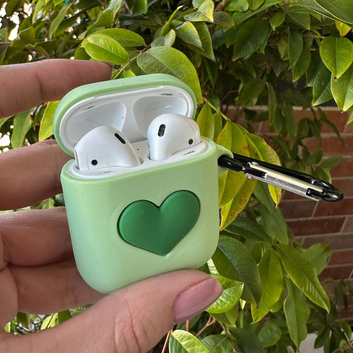 Case Capa de Silicone Protetora Compatível Com Airpods 2