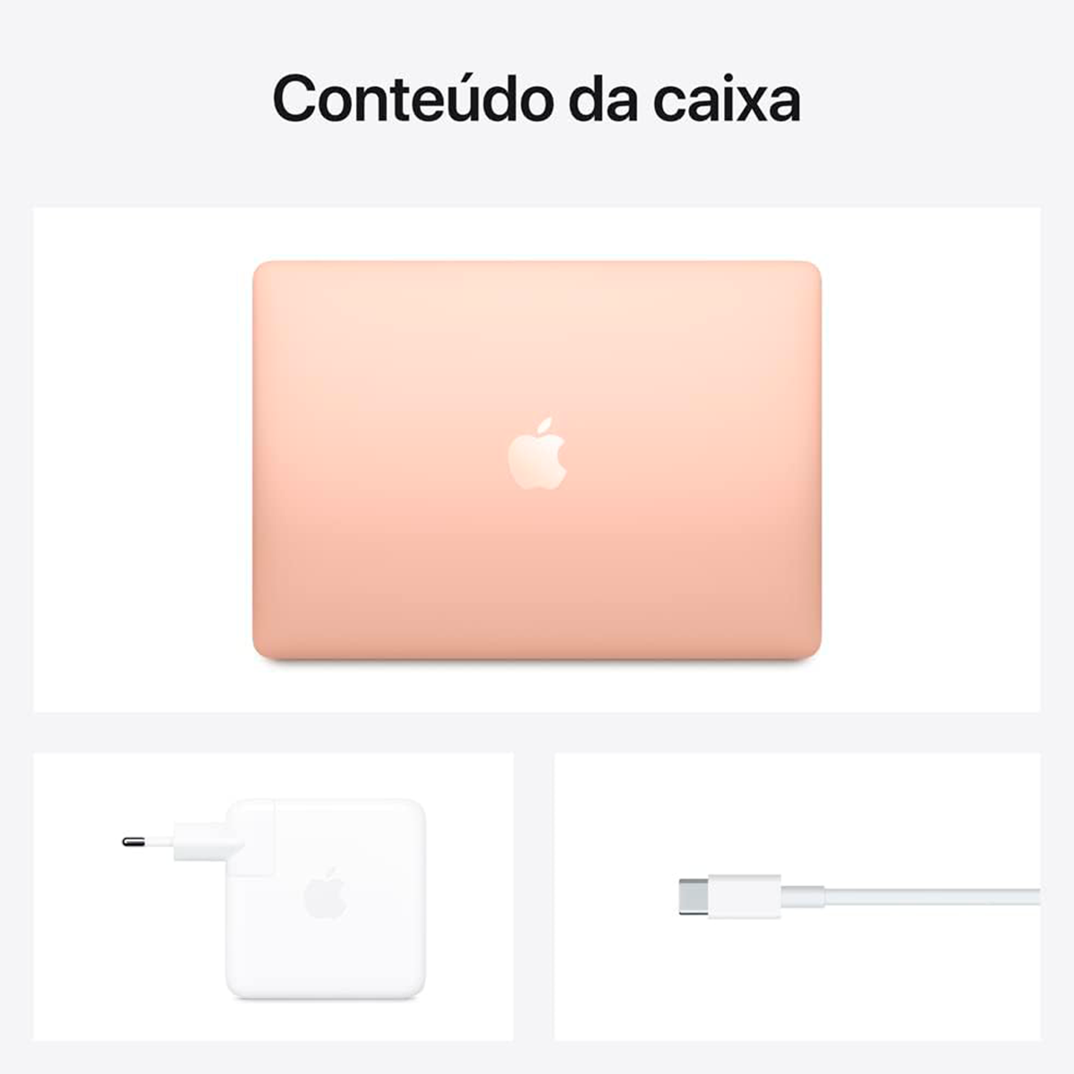 Macbook  Air 2020 chip M1 13 Polegadas, 256GB SSD, 8GB RAM.