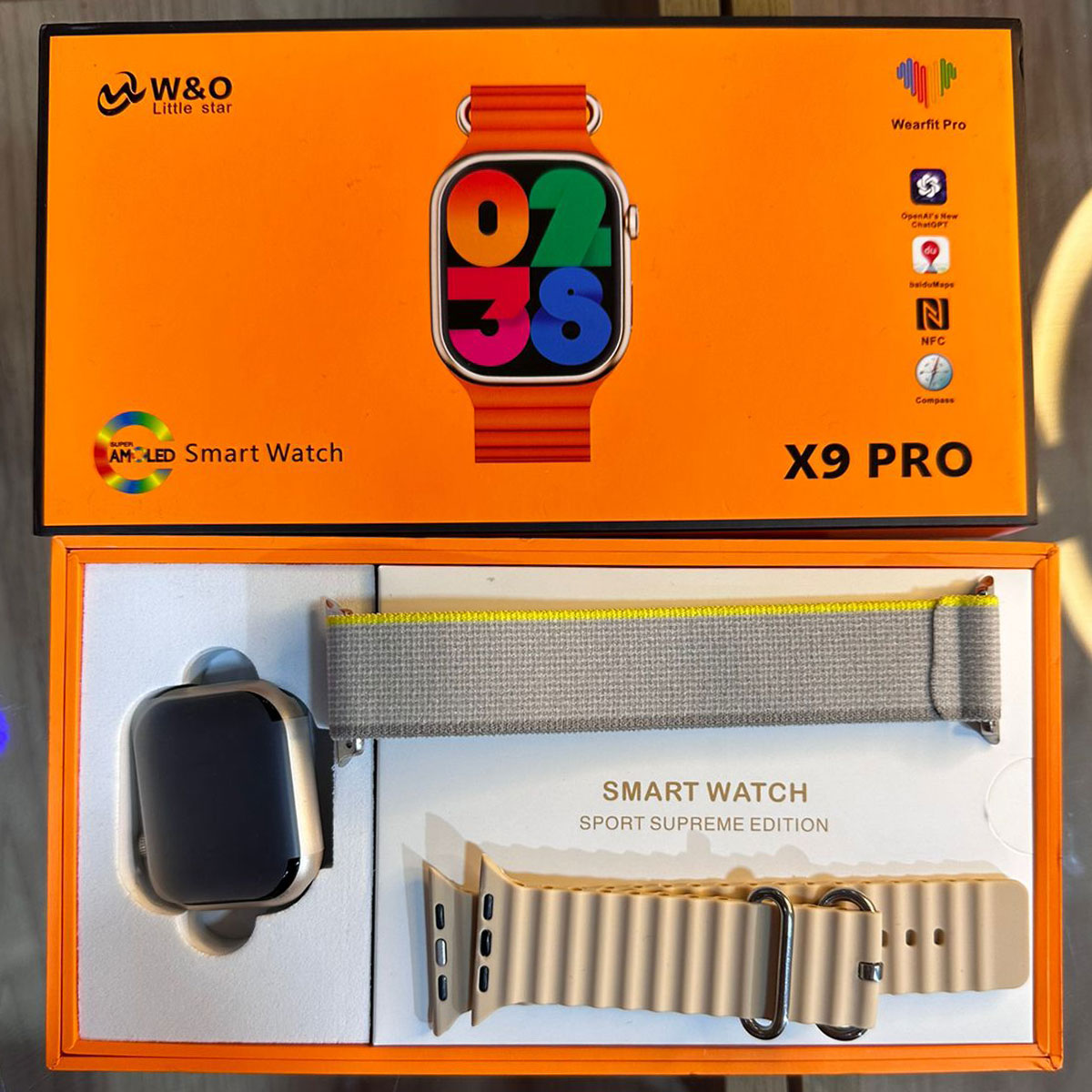 X9pro smartwatch best sale