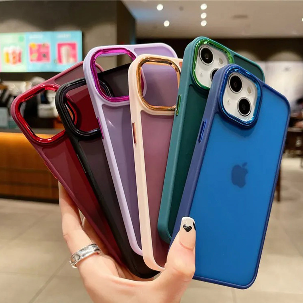 Capa Space Acrílica Fosca compatível com Iphone XR