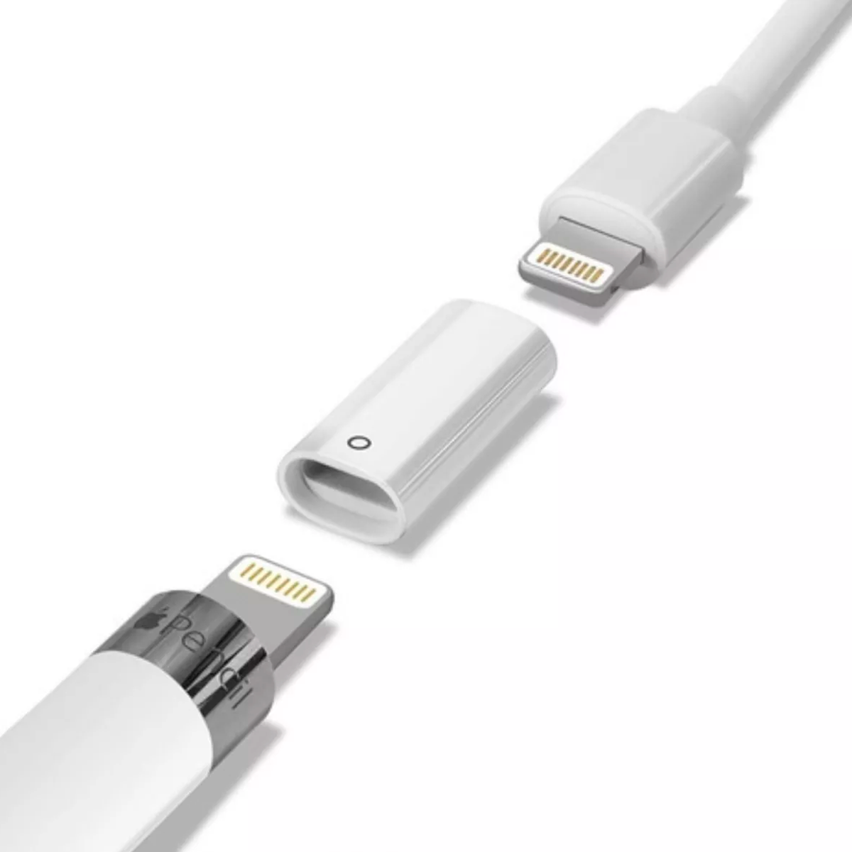 Adaptador Lighting Compativel Para Apple Pencil 1