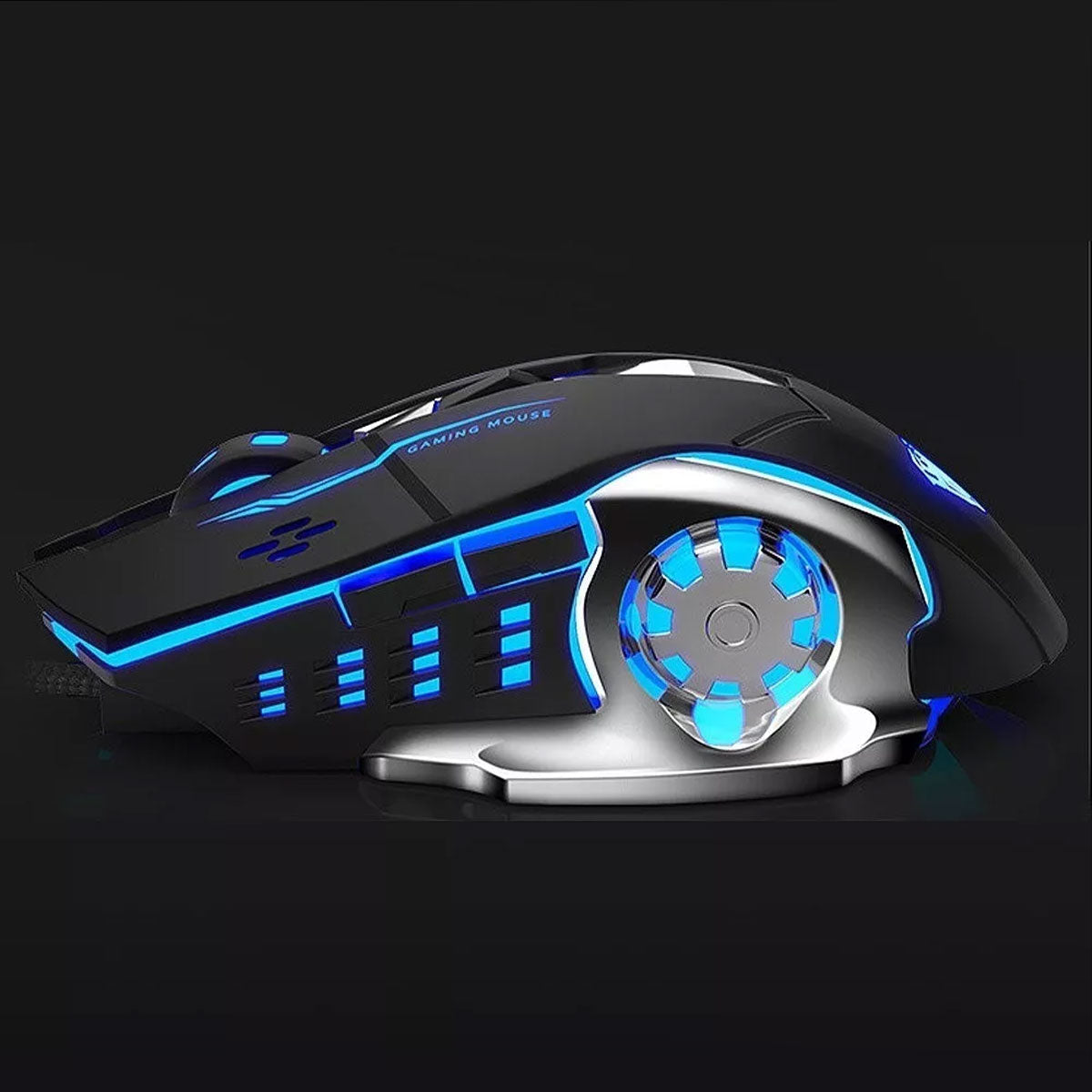 Mouse Gamer Aula S20 com fio - 2400DPI Preto