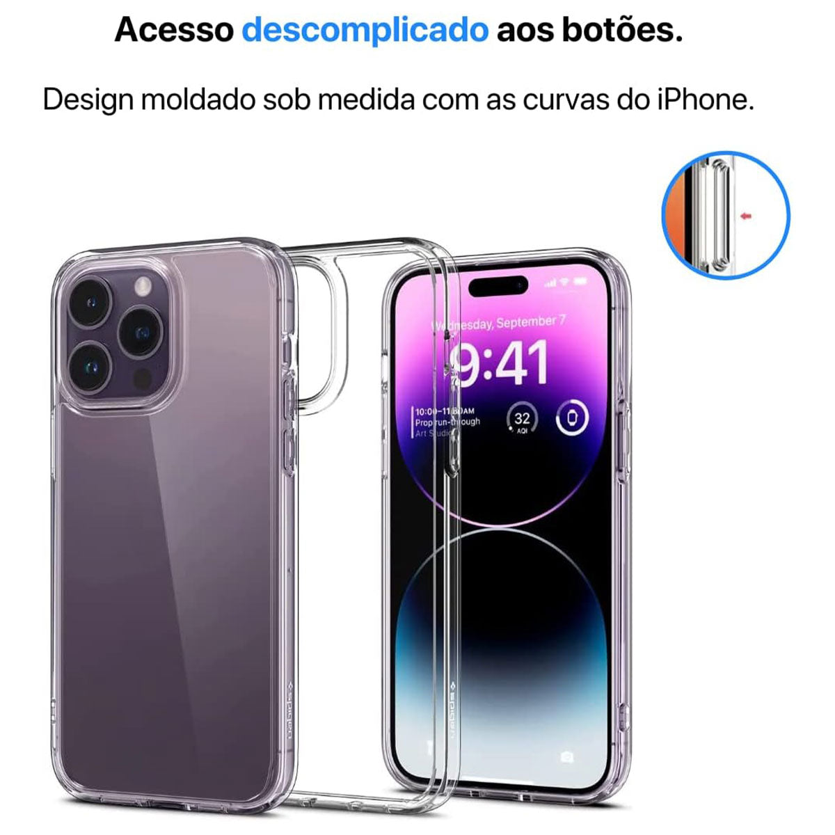 Capinha Case Para iPhone 14 PRO MAX Space Collection