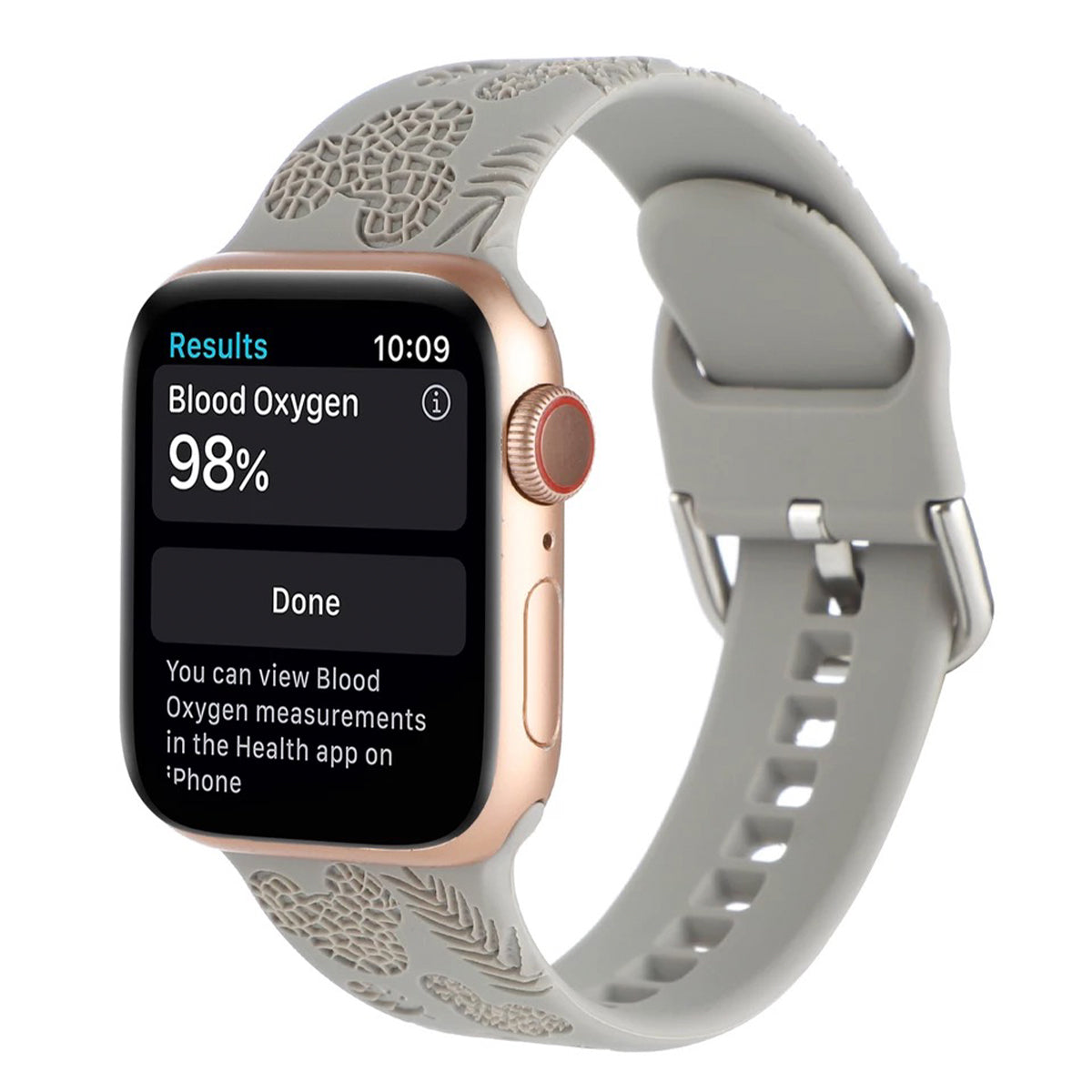 PULSEIRA PARA APPLE WATCH COR CINZA