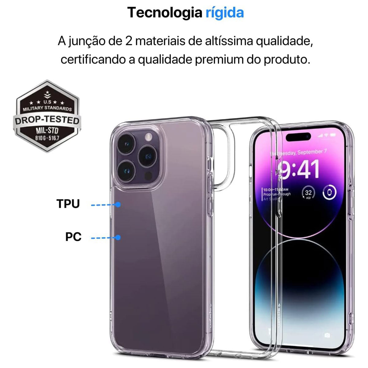 Capinha Case Para iPhone 14 PRO MAX Space Collection