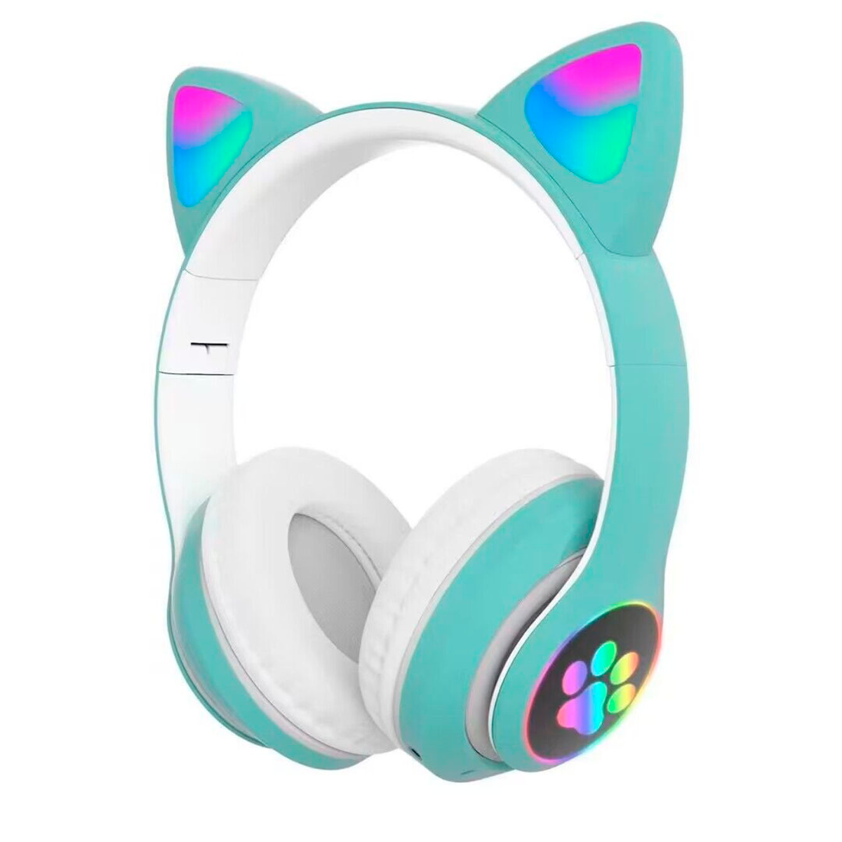 Fone Cat sem Fio Stereo de Led.