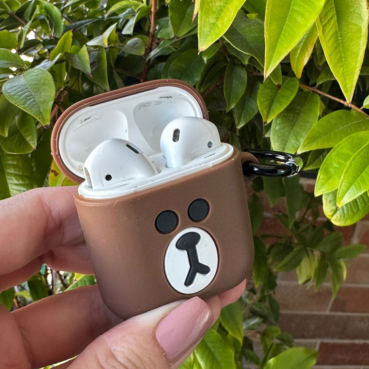 Case Capa de Silicone Protetora Compatível Com Airpods 2