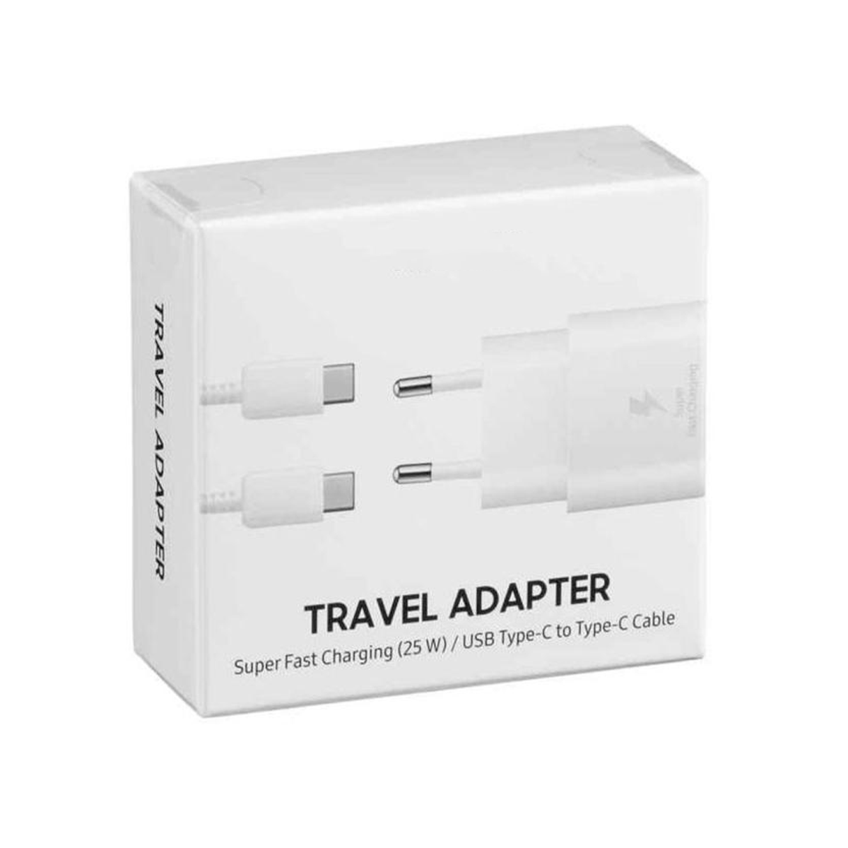 Carregador Turbo 45w Travel Adapter Compatível com modelos Samsung.