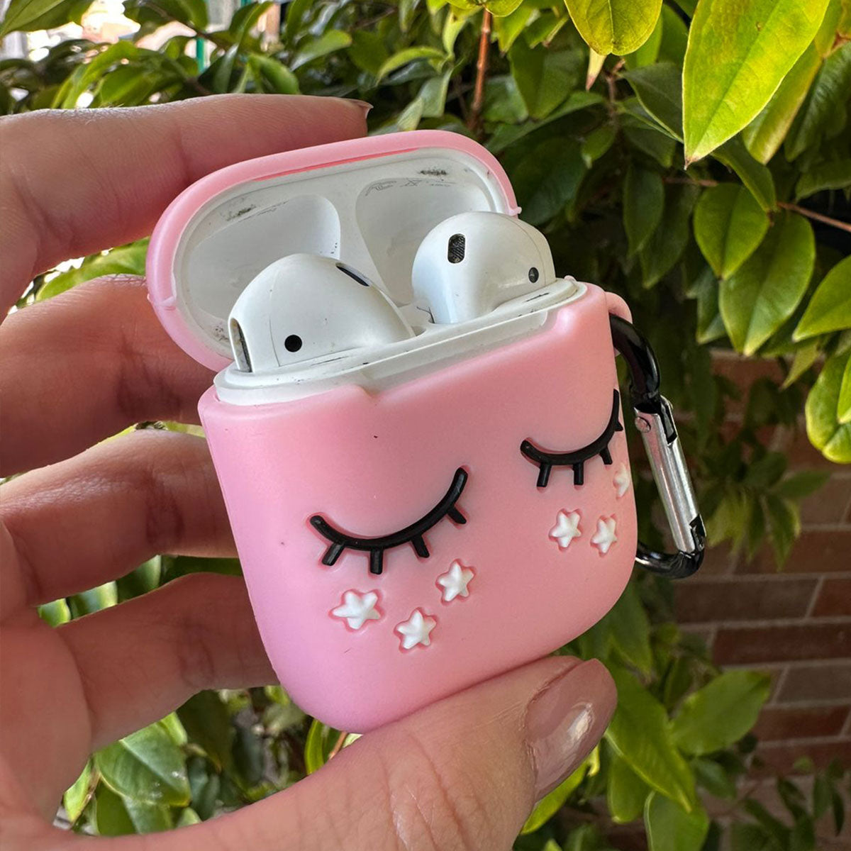 Case Capa de Silicone Protetora Compatível Com Airpods 2