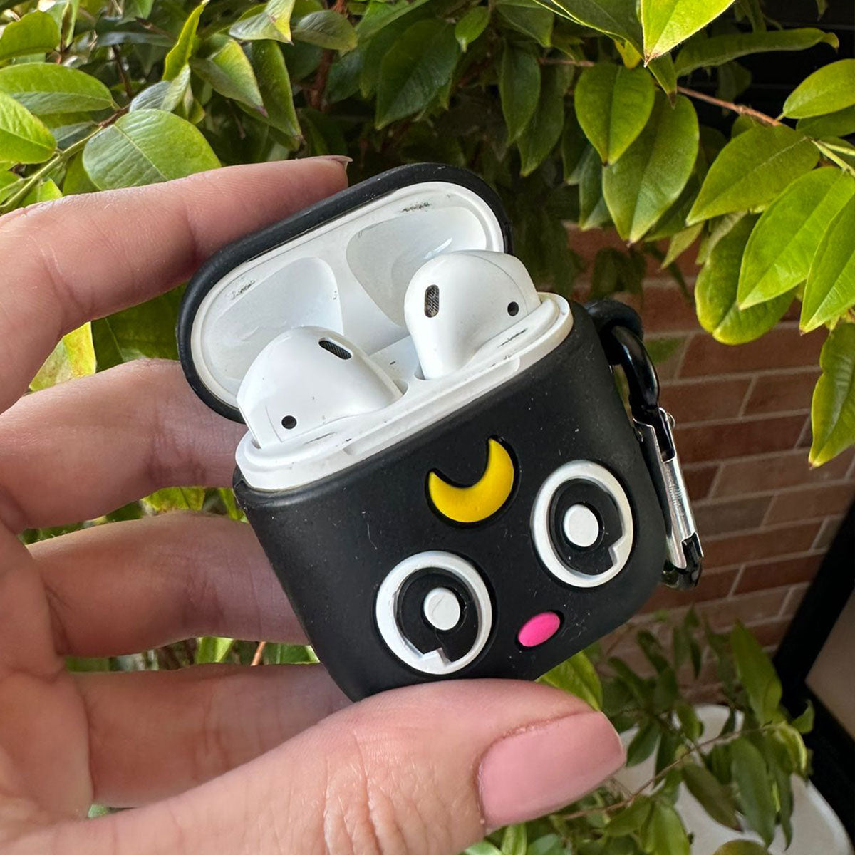 Case Capa de Silicone Protetora Compatível Com Airpods 2