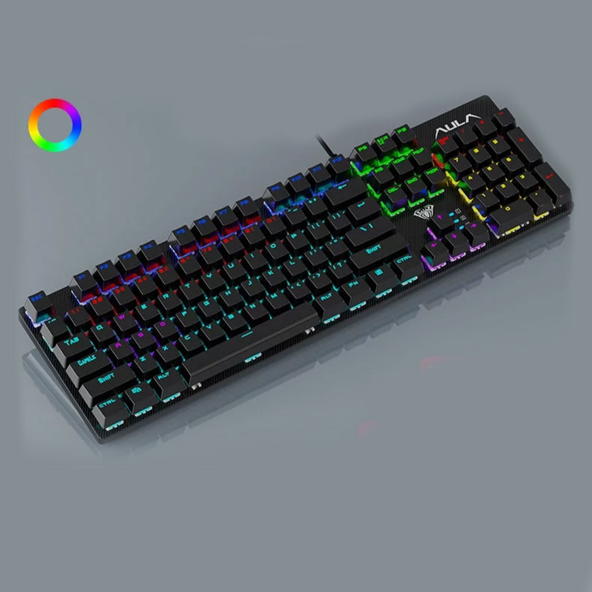 Teclado Mecânico Gamer Com Led Rgb Aula S2022