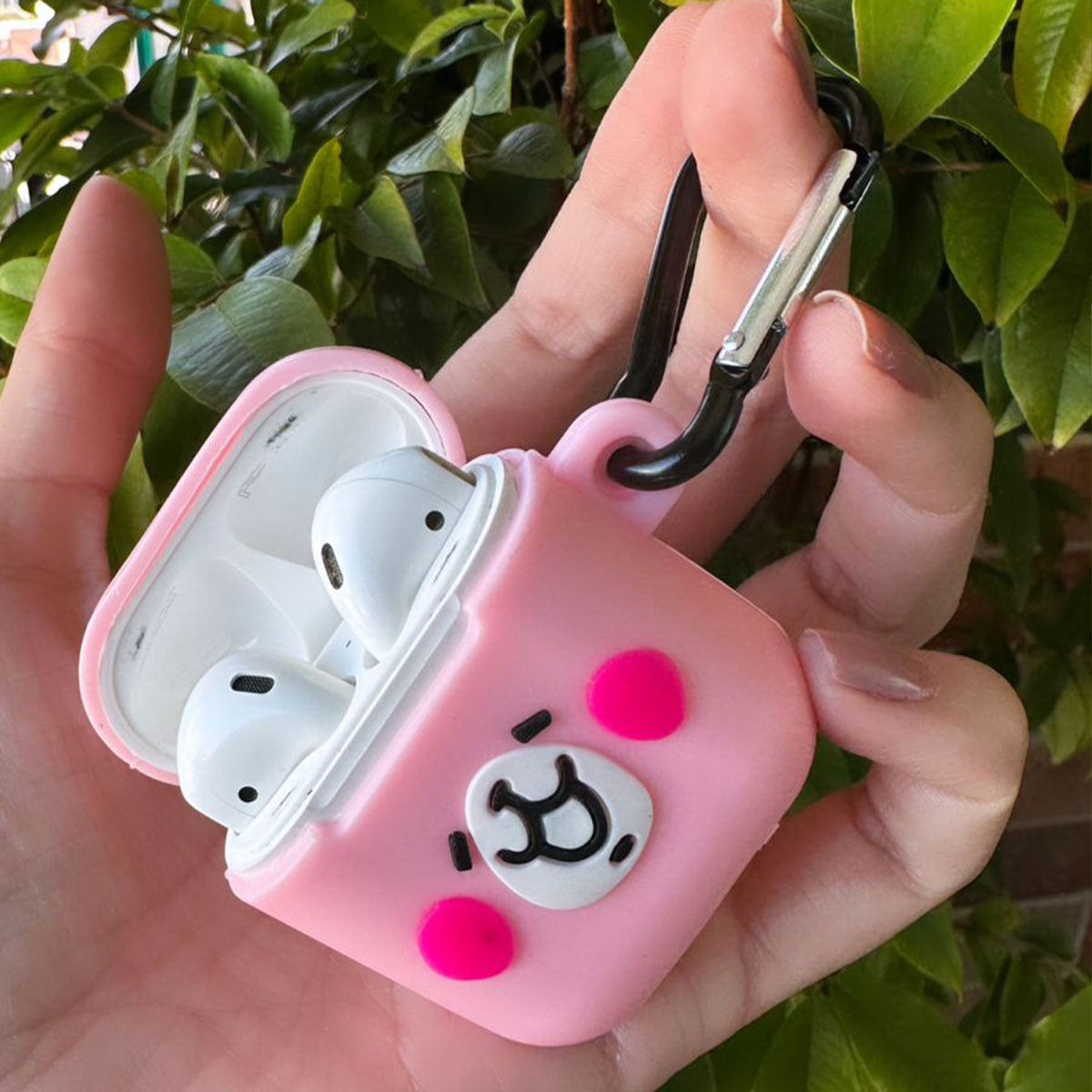 Case Capa de Silicone Protetora Compatível Com Airpods 2