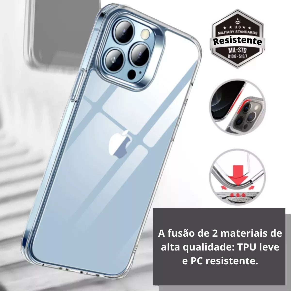 Capinha Case Para iPhone 13 PRO MAX Space Collection